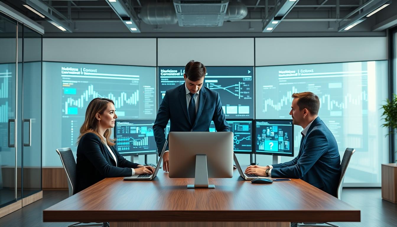 Business data analysis and visualization systems